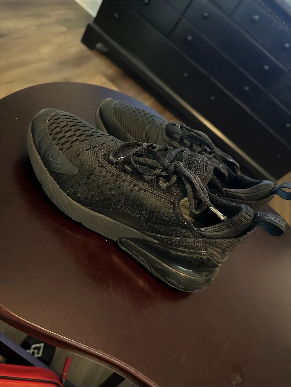 Nike Men's Black Breathable Mesh Sneakers